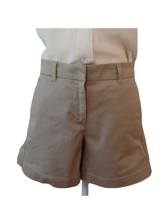 J. Crew Pants - J. Crew 5" Khaki Cotton Stretch Chino Shorts in Women's Size 4
